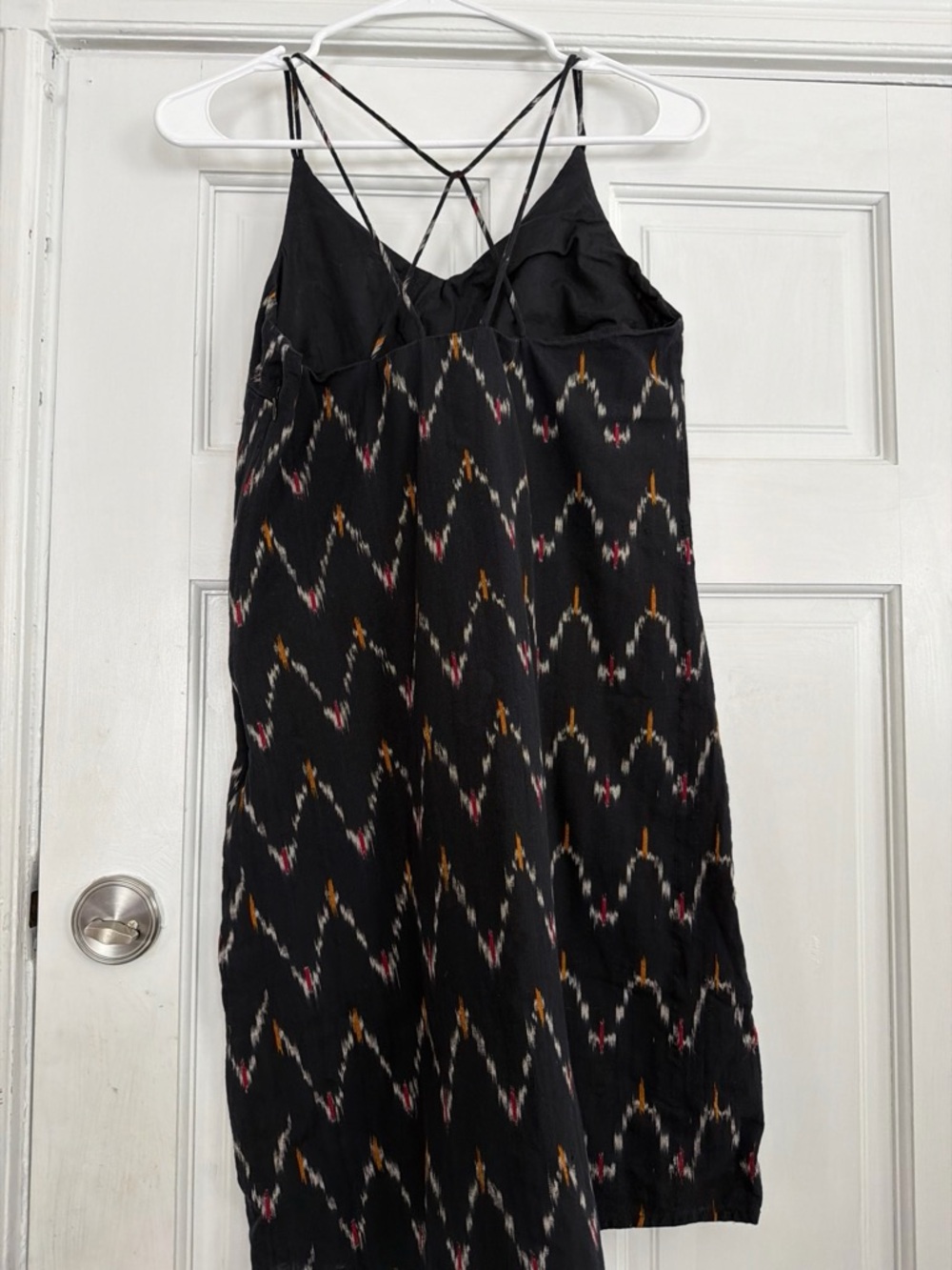 LOFT Black Slip Dress with Thin Straps